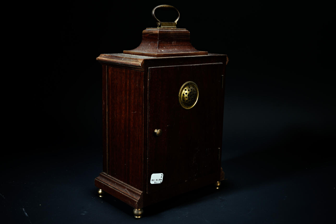 上海都达杂项专场四十五【全场包邮】  老式五音提梁座钟92-2