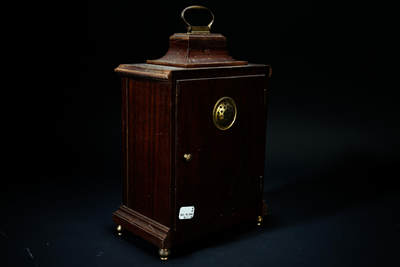 上海都达杂项专场四十八【全场包邮】  老式五音提梁座钟92-2