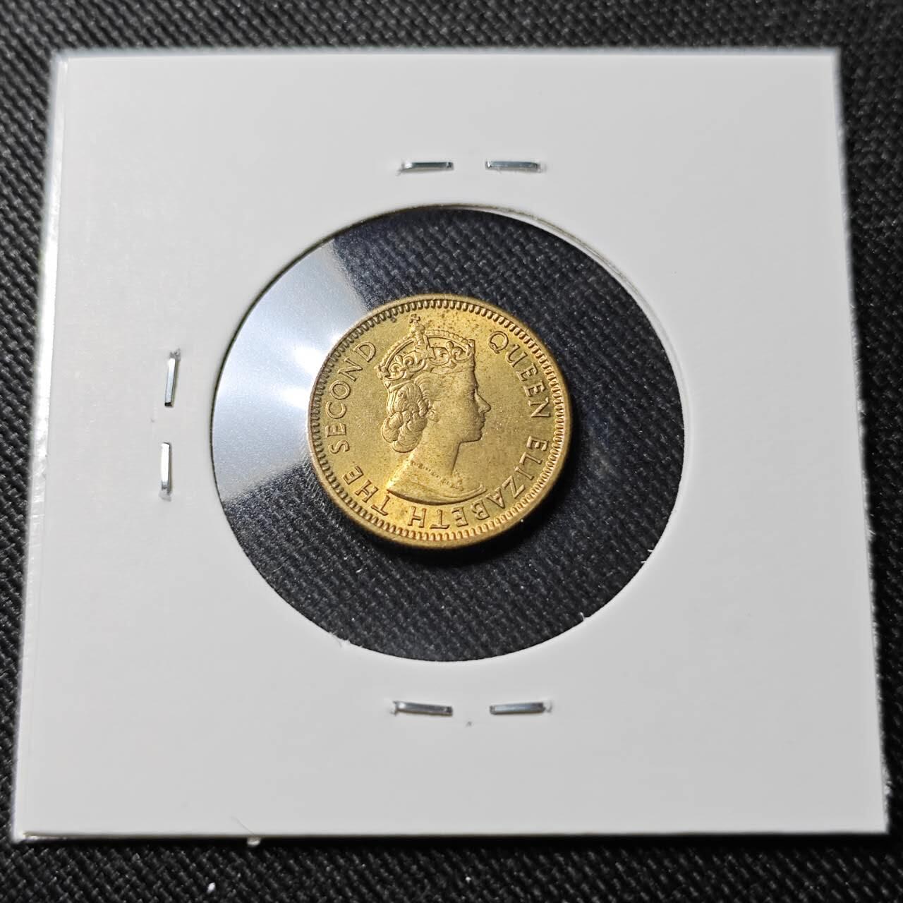 KK钱币收藏小铺   套币 批量/好品散币专场 2月预留时间 周末发货   1972香港女王5仙铜币