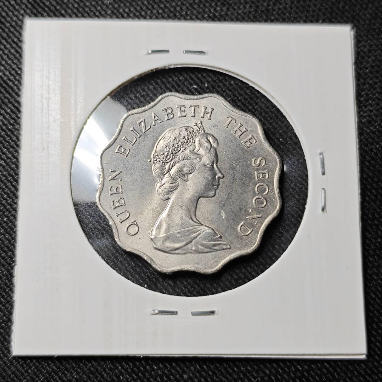 KK钱币收藏小铺   套币 批量/好品散币专场 2月预留时间 周末发货  1975香港女王2元 好品