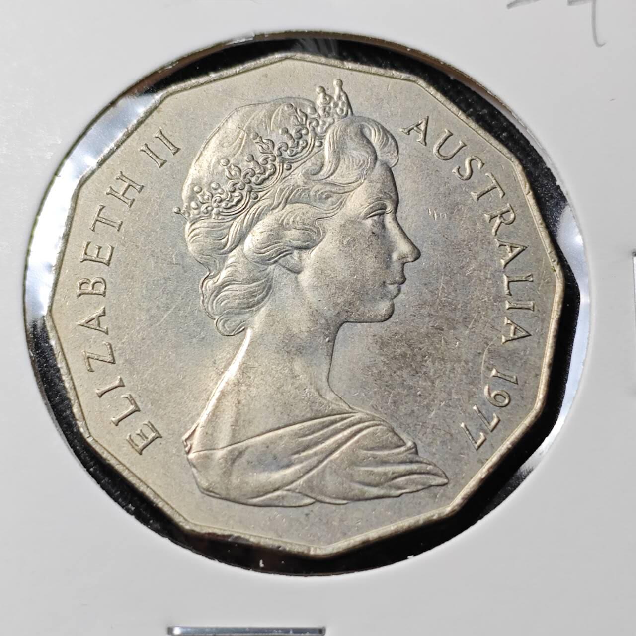 KK钱币收藏小铺   套币 批量/好品散币专场 2月预留时间 周末发货   澳大利亚50分纪念币