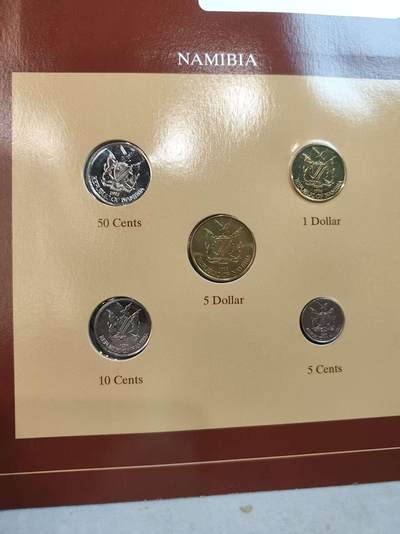 G&W世界散币，银币处理专场（第45场） - 富兰克林-纳米比亚5枚套