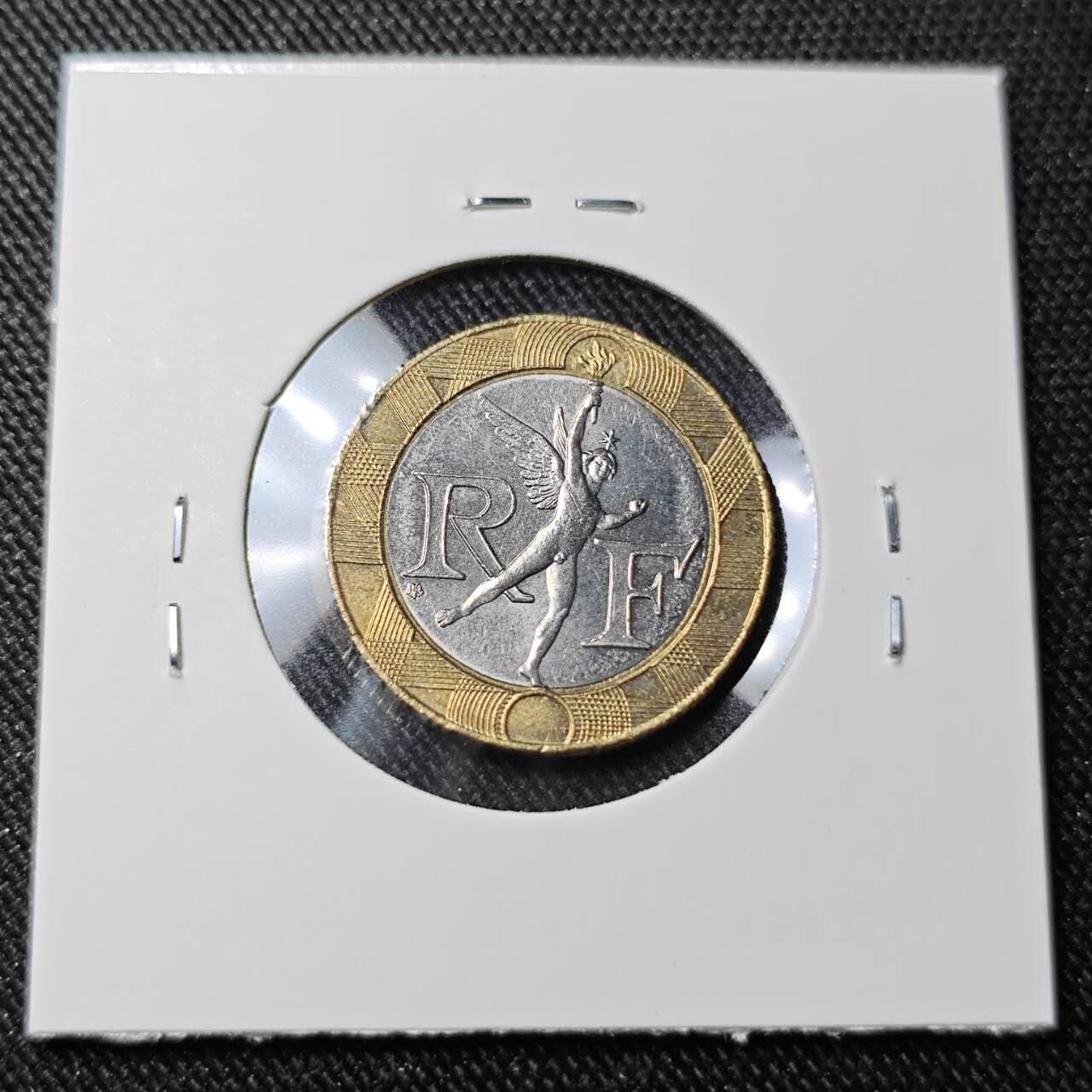 KK钱币收藏小铺   套币 批量/好品散币专场 2月预留时间 周末发货  法国10法郎双色币 好品