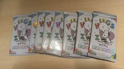 满赠PR！！龙虎卡牌-七七场（满200元包邮，无佣金，每周六结拍，欢迎送拍） - 卡游史努比 十元包 8包