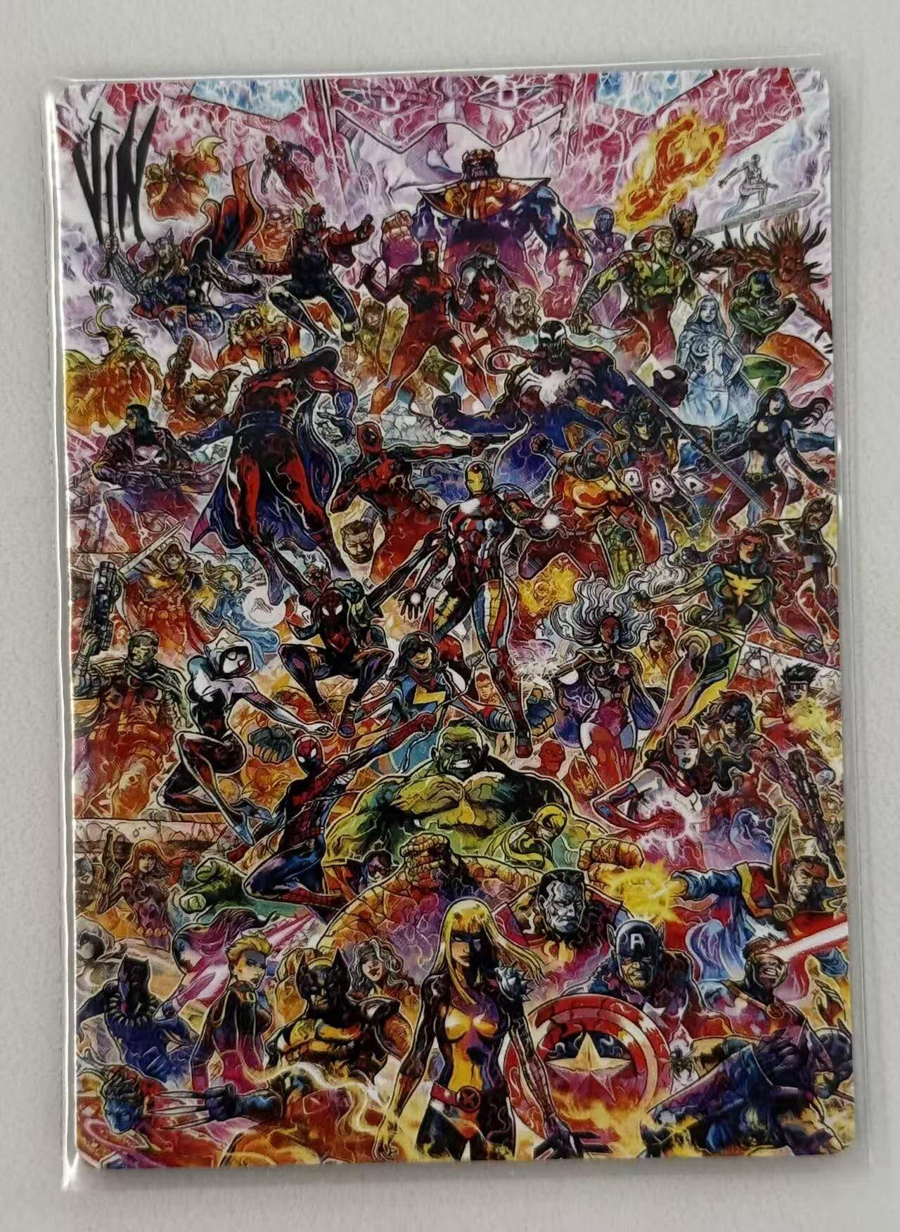 满赠PR！！龙虎卡牌-七七场（满200元包邮，无佣金，每周六结拍，欢迎送拍） 粗闪卡 谭二盲包 漫威DC系列 超人