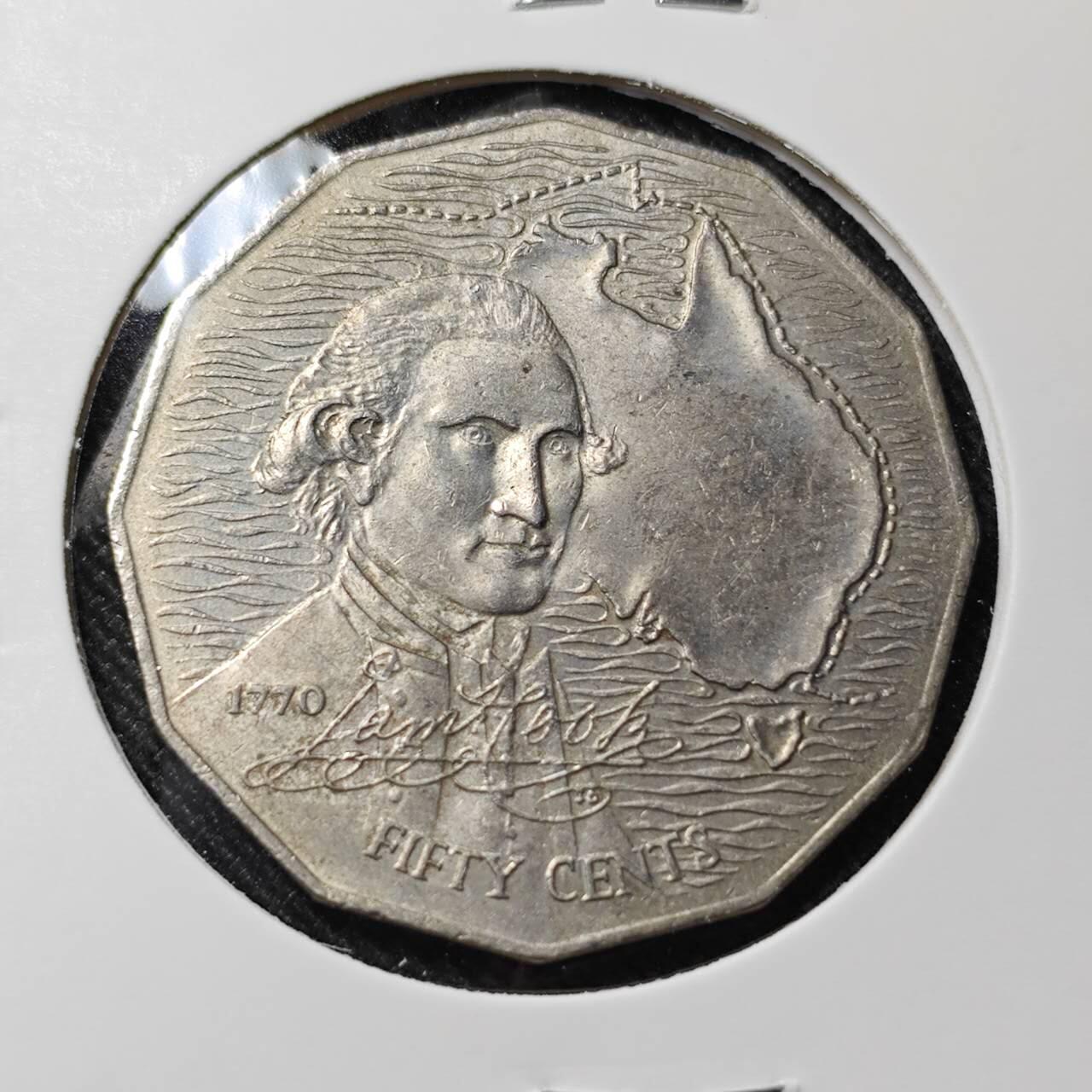 KK钱币收藏小铺   套币 批量/好品散币专场 2月预留时间 周末发货  澳大利亚50分纪念币