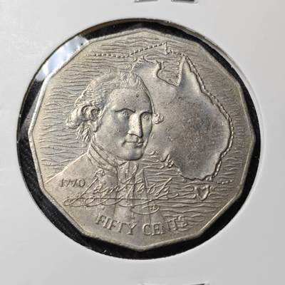 KK钱币收藏小铺   套币 批量/好品散币专场 2月预留时间 周末发货 -  澳大利亚50分纪念币