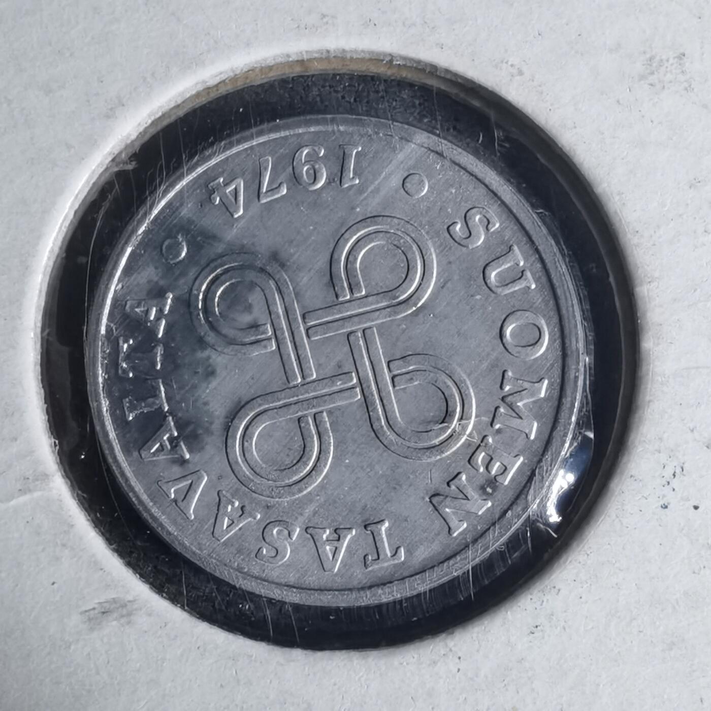 沼泽如烟--第1013场 芬兰1974年1芬尼