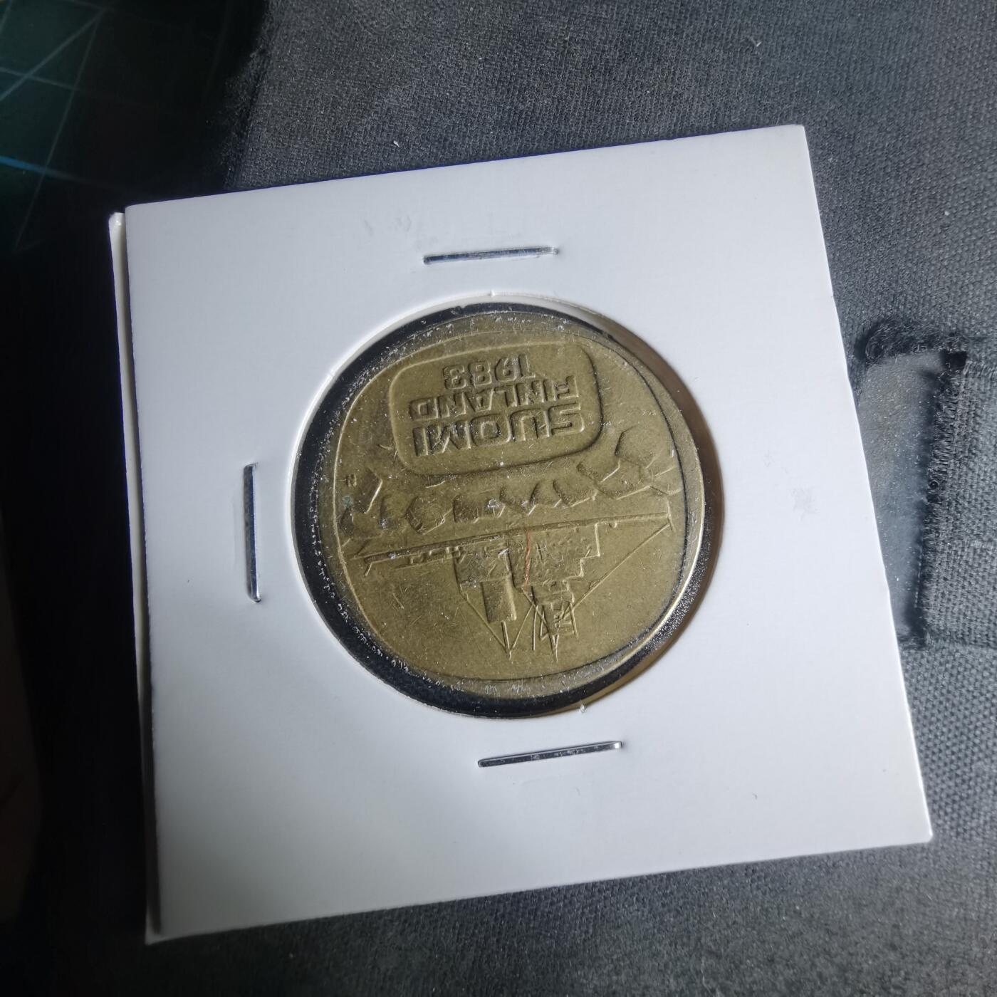 沼泽如烟--第1013场 芬兰1983年5马克