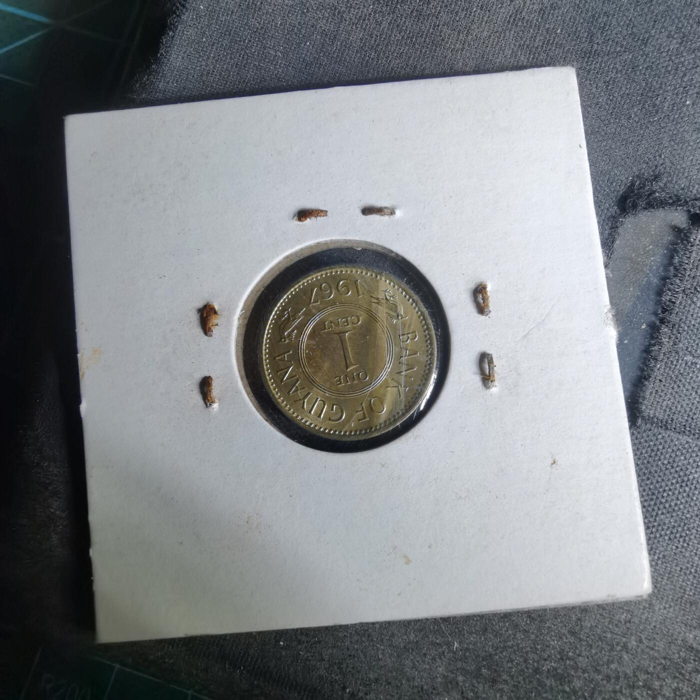 沼泽如烟--第1012场 圭亚那1967年一分