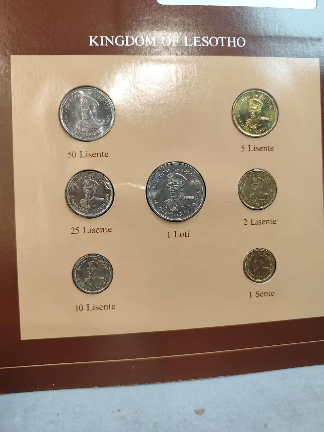 G&W世界散币，银币处理专场（第45场） 富兰克林-莱索托7枚套