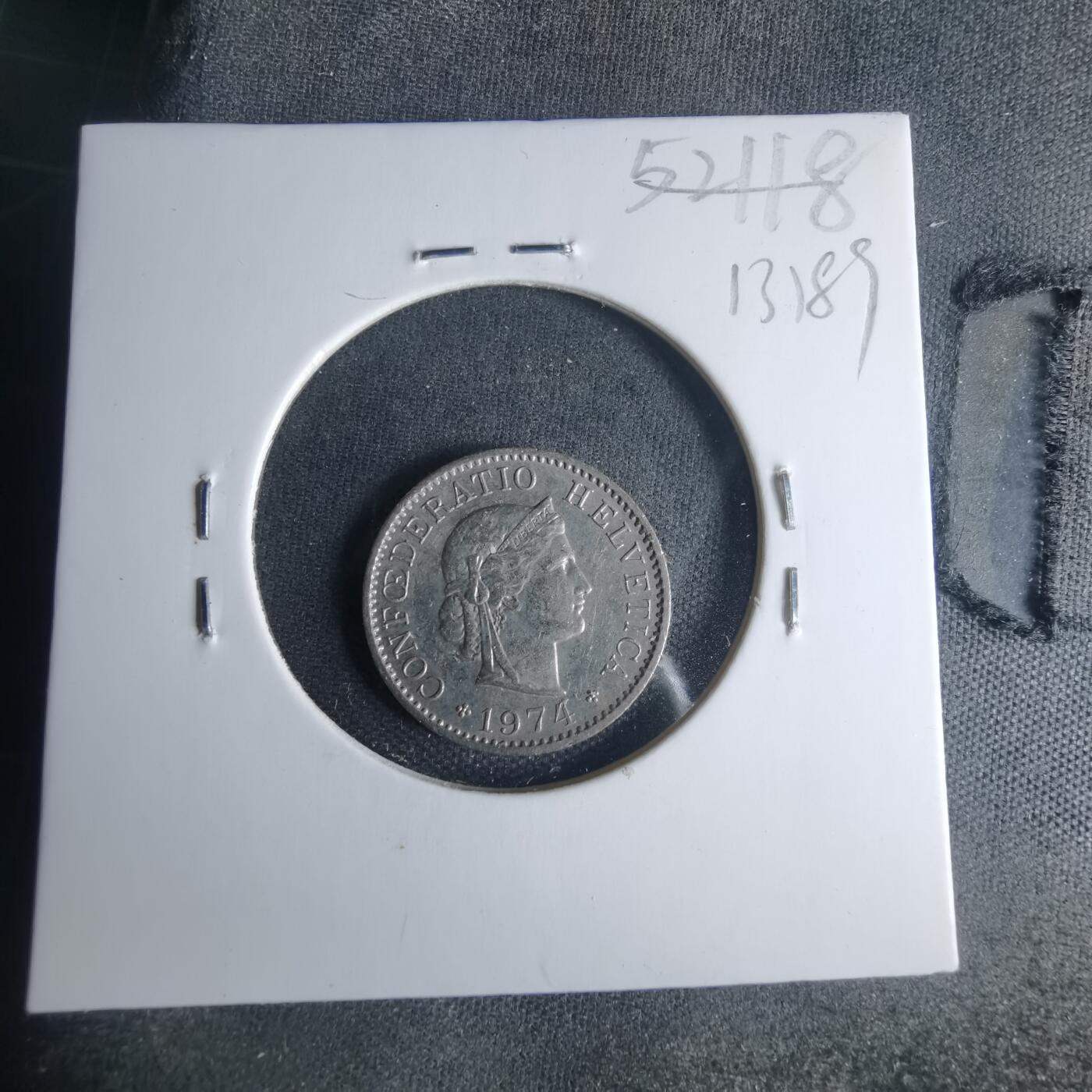 沼泽如烟--第1013场 瑞士1974年五分