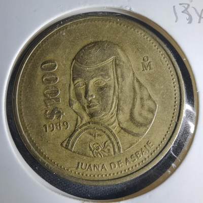 沼泽如烟--第1013场 - 墨西哥1989年1000比索