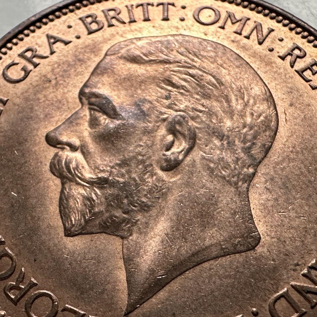 🌹外币初藏🌹🐯2026年第24场  每周二四六晚8️⃣点 接代拍 英国1936年一便士 乔五末年 原光好品