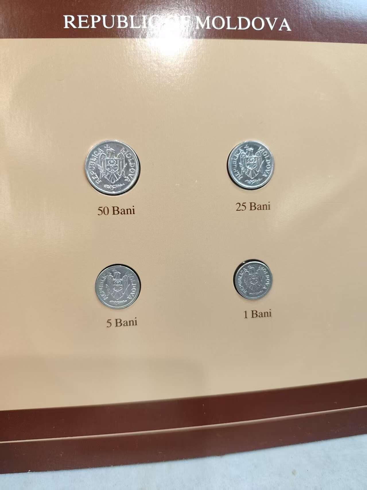 G&W世界散币，银币处理专场（第45场） 富兰克林-摩尔多瓦4枚套