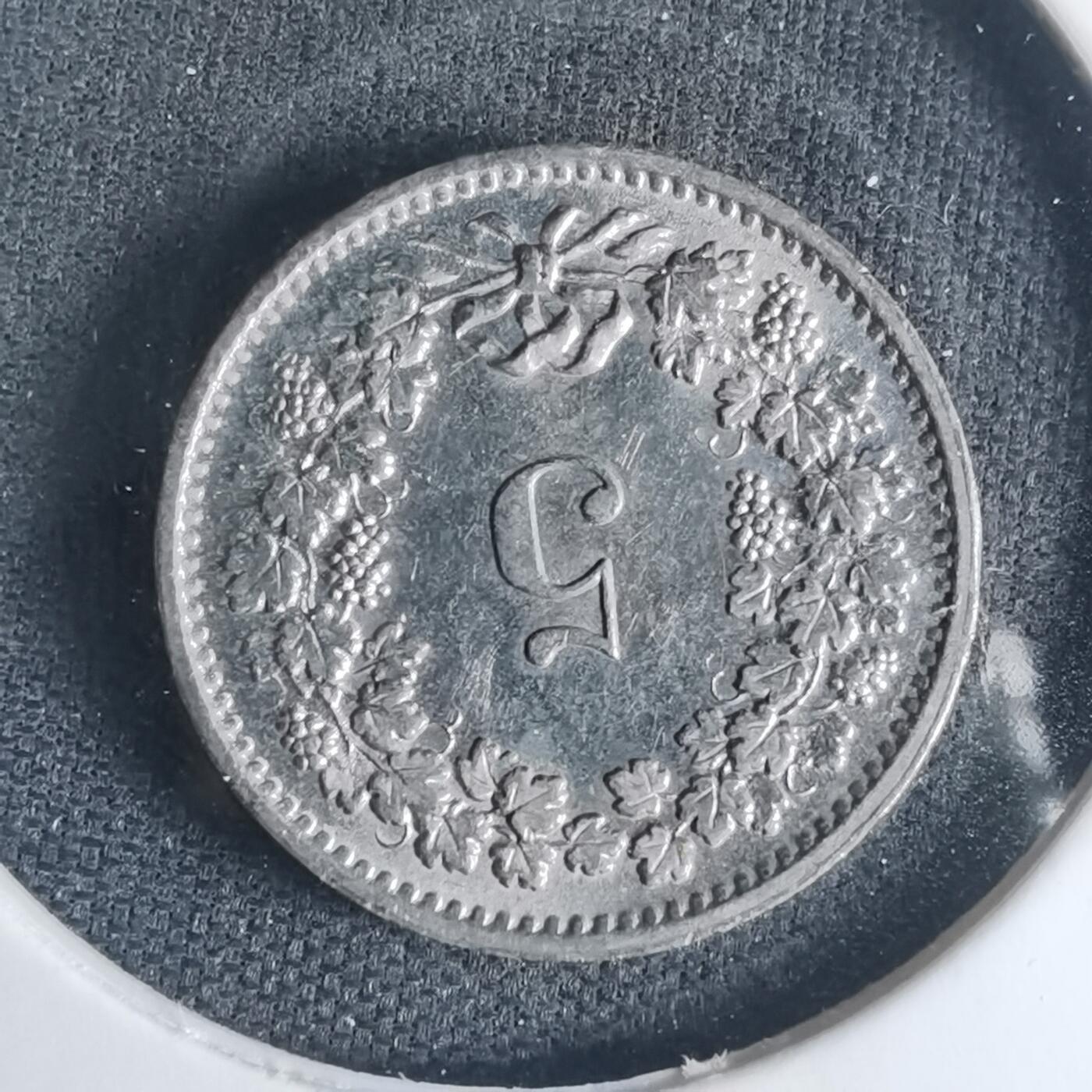 沼泽如烟--第1013场 瑞士1970年五分