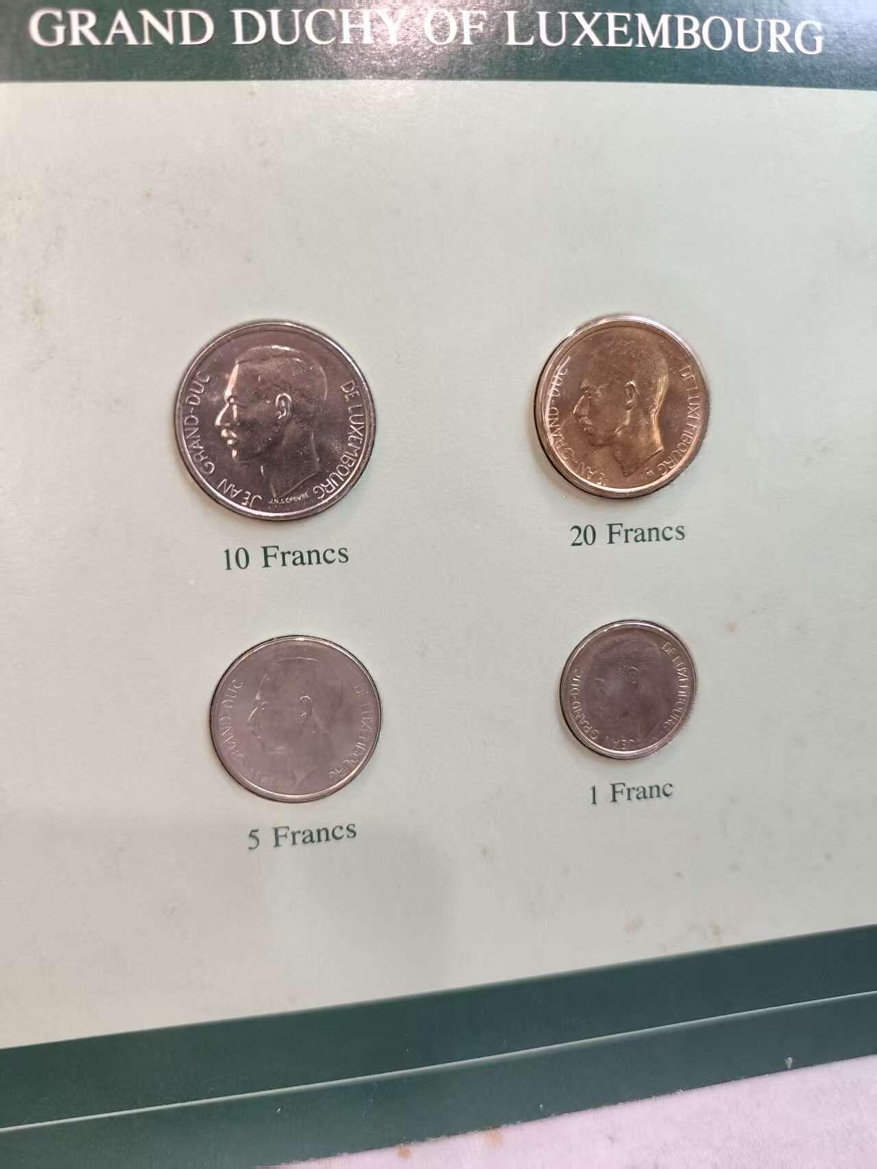 G&W世界散币，银币处理专场（第45场） 富兰克林-卢森堡4枚套