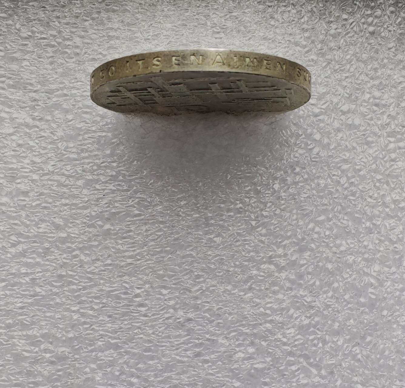 瓶子🏺第231期拍卖会  芬兰1967年独立50周年10马克（Markkaa）纪念银币  90%银