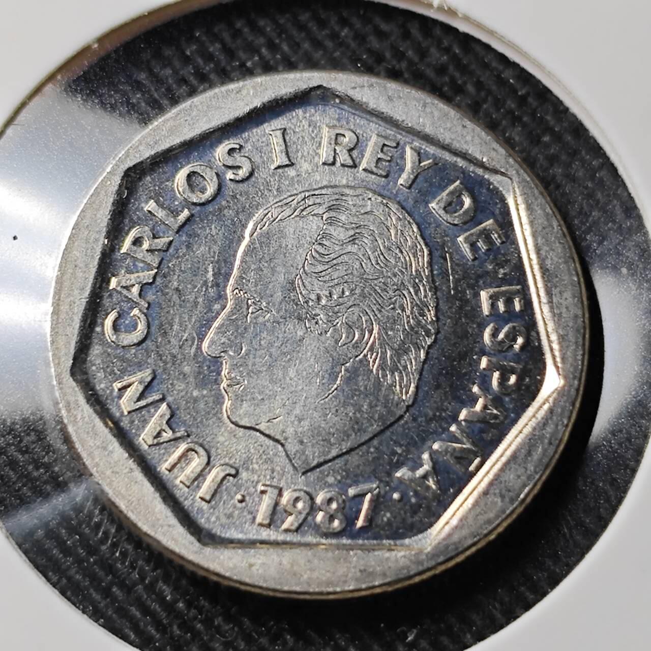 KK钱币收藏小铺   套币 批量/好品散币专场 2月预留时间 周末发货  1987西班牙200比塞塔好品