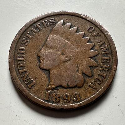 🌹外币初藏🌹🐯2026年第24场  每周二四六晚8️⃣点 接代拍 - 美国1893年一分