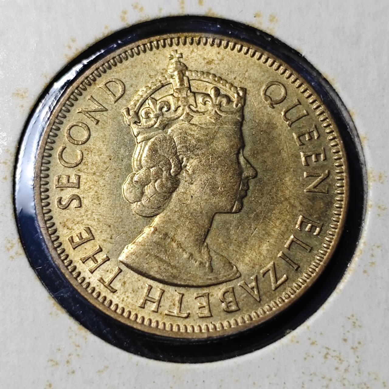 KK钱币收藏小铺   套币 批量/好品散币专场 2月预留时间 周末发货  1962英属牙买加半便士铜币 好品