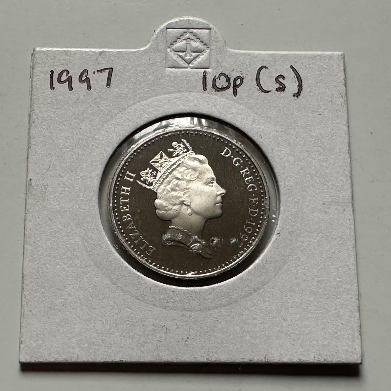 🌹外币初藏🌹🐯2026年第24场  每周二四六晚8️⃣点 接代拍 英国1997年10便士 精制币 c