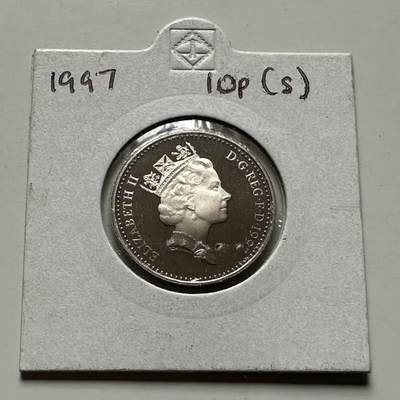 🌹外币初藏🌹🐯2026年第24场  每周二四六晚8️⃣点 接代拍 - 英国1997年10便士 精制币 c