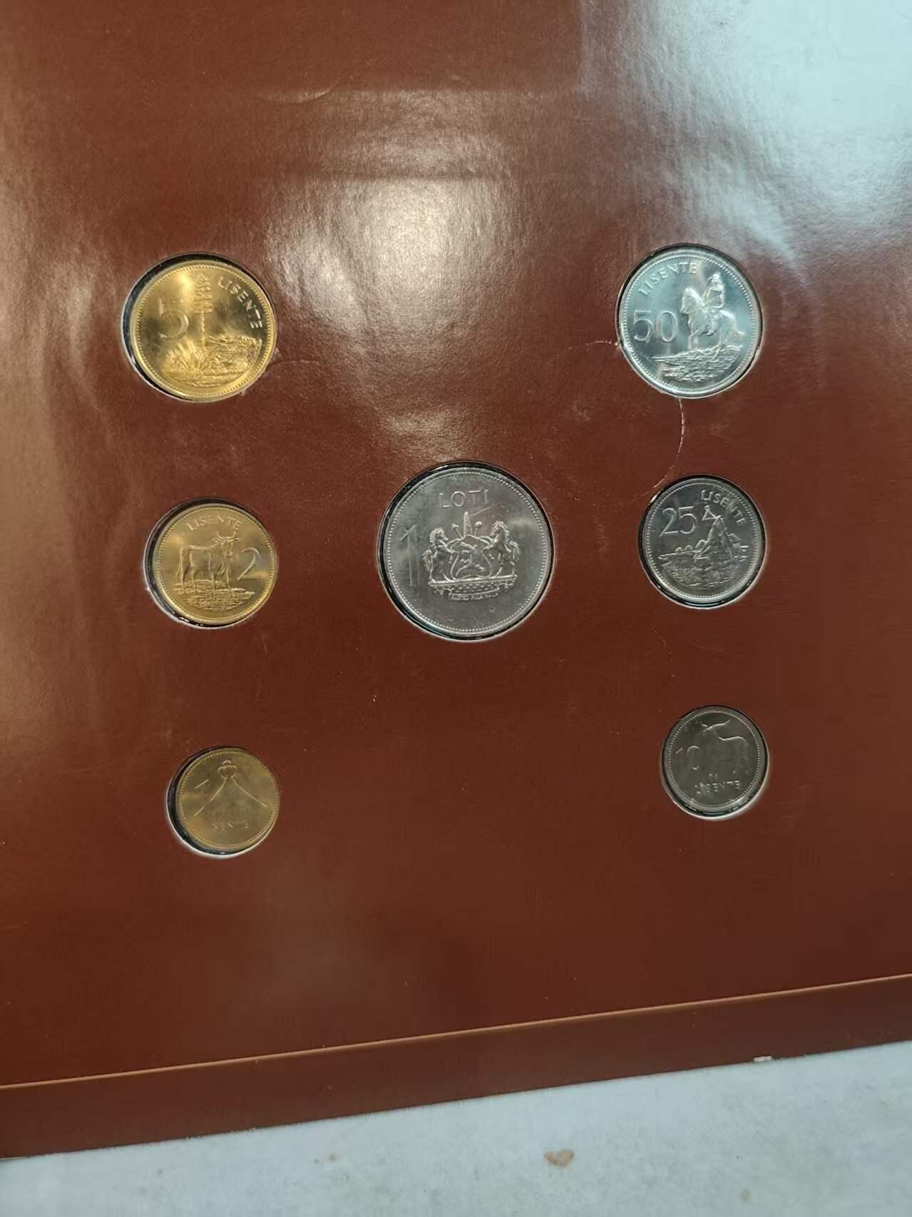 G&W世界散币，银币处理专场（第45场） 富兰克林-莱索托7枚套