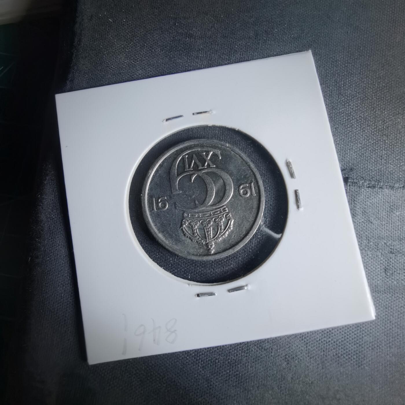 沼泽如烟--第1013场 瑞典1991年50欧尔