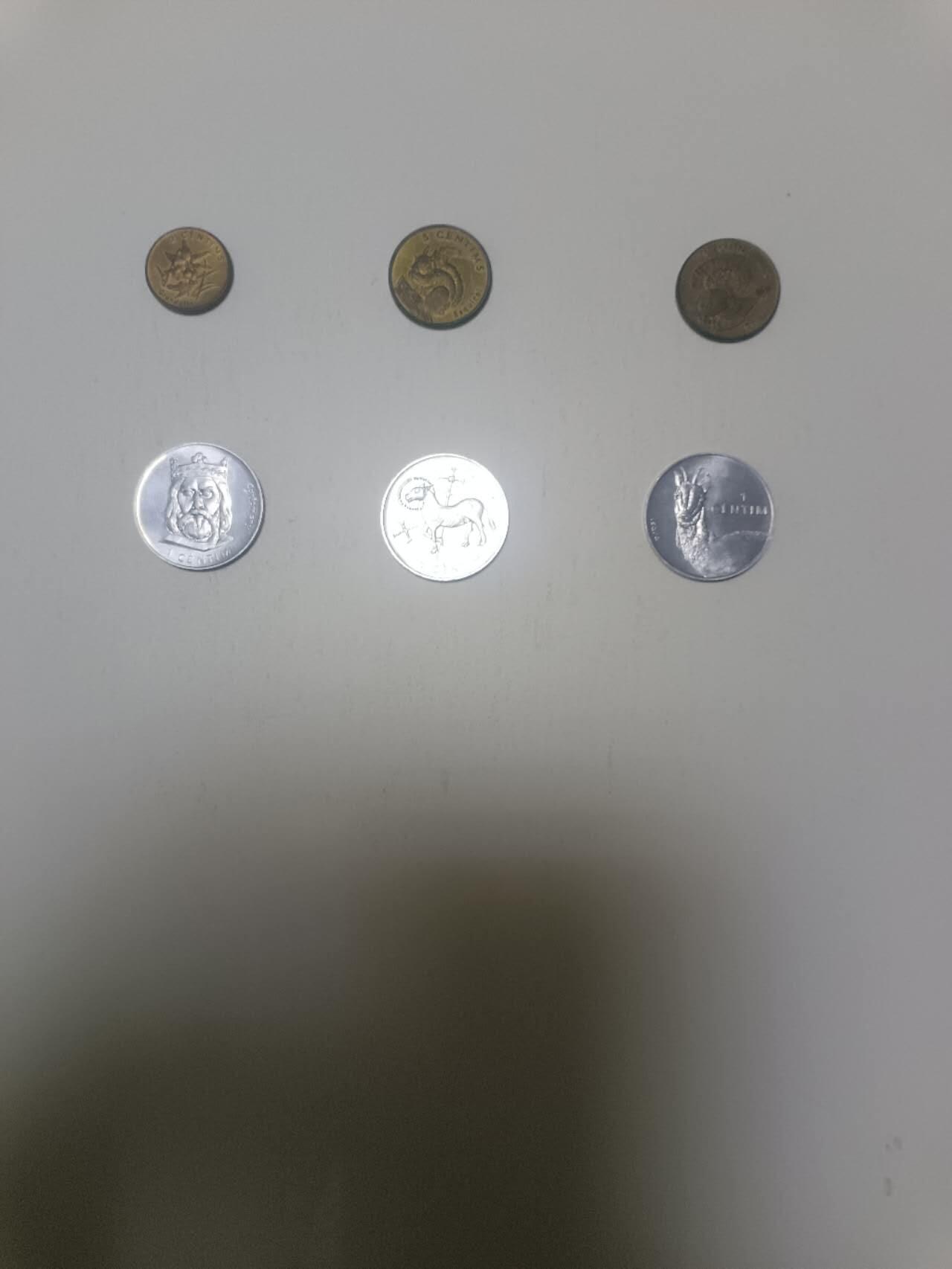 【20260306】非全新纸币和硬币第341场 安道尔6枚硬币小全套，稀少