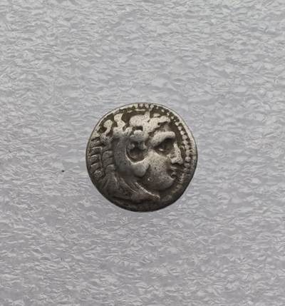 瓶子🏺第231期拍卖会 - 公元前330-前323年古希腊亚历山大大帝1德拉克马打制银币