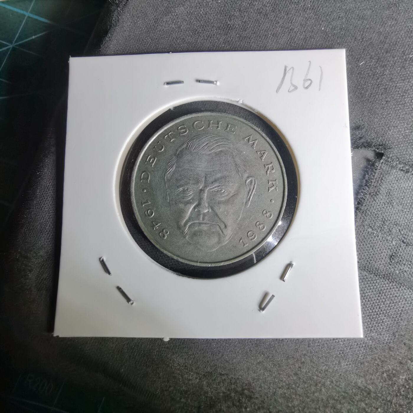 沼泽如烟--第1012场 德国1989年2马克