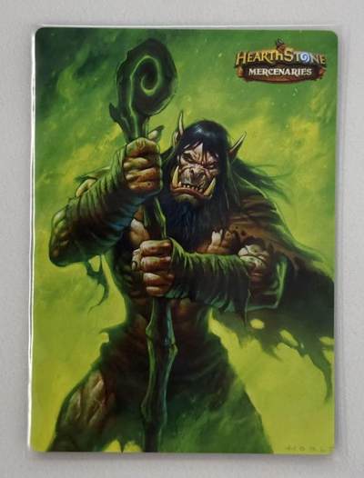 满赠PR！！龙虎卡牌-七七场（满200元包邮，无佣金，每周六结拍，欢迎送拍） 粗闪卡 谭二盲包 暴雪嘉年华炉石系列 古尔丹