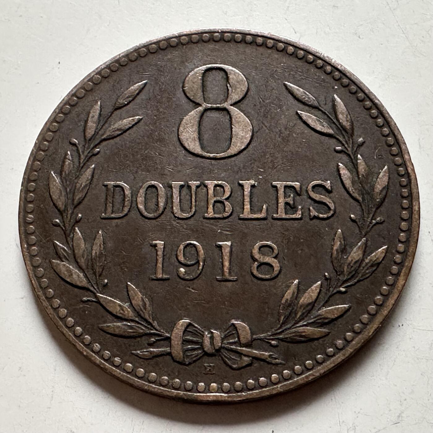 🌹外币初藏🌹🐯2026年第24场  每周二四六晚8️⃣点 接代拍 根西岛1918年8道布