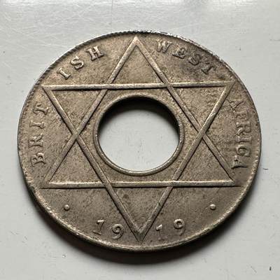 🌹外币初藏🌹🐯2026年第24场  每周二四六晚8️⃣点 接代拍 - 英属西非1919年1/10便士