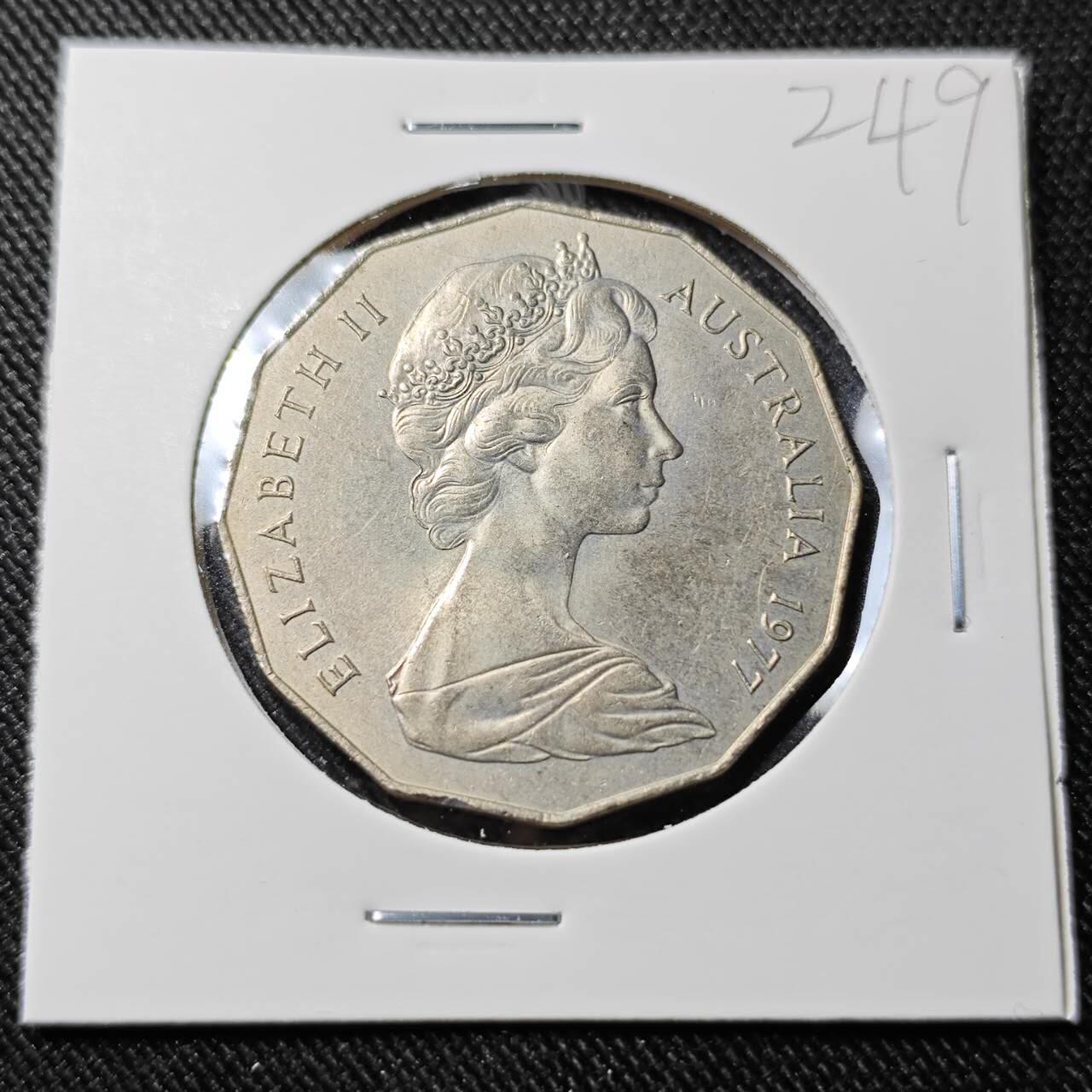 KK钱币收藏小铺   套币 批量/好品散币专场 2月预留时间 周末发货   澳大利亚50分纪念币