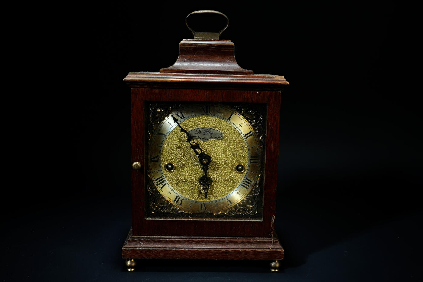 上海都达杂项专场四十五【全场包邮】  老式五音提梁座钟92-2