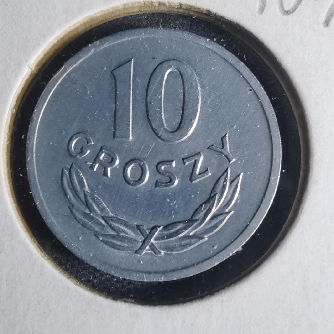 沼泽如烟--第1013场 波兰1972年10格罗申