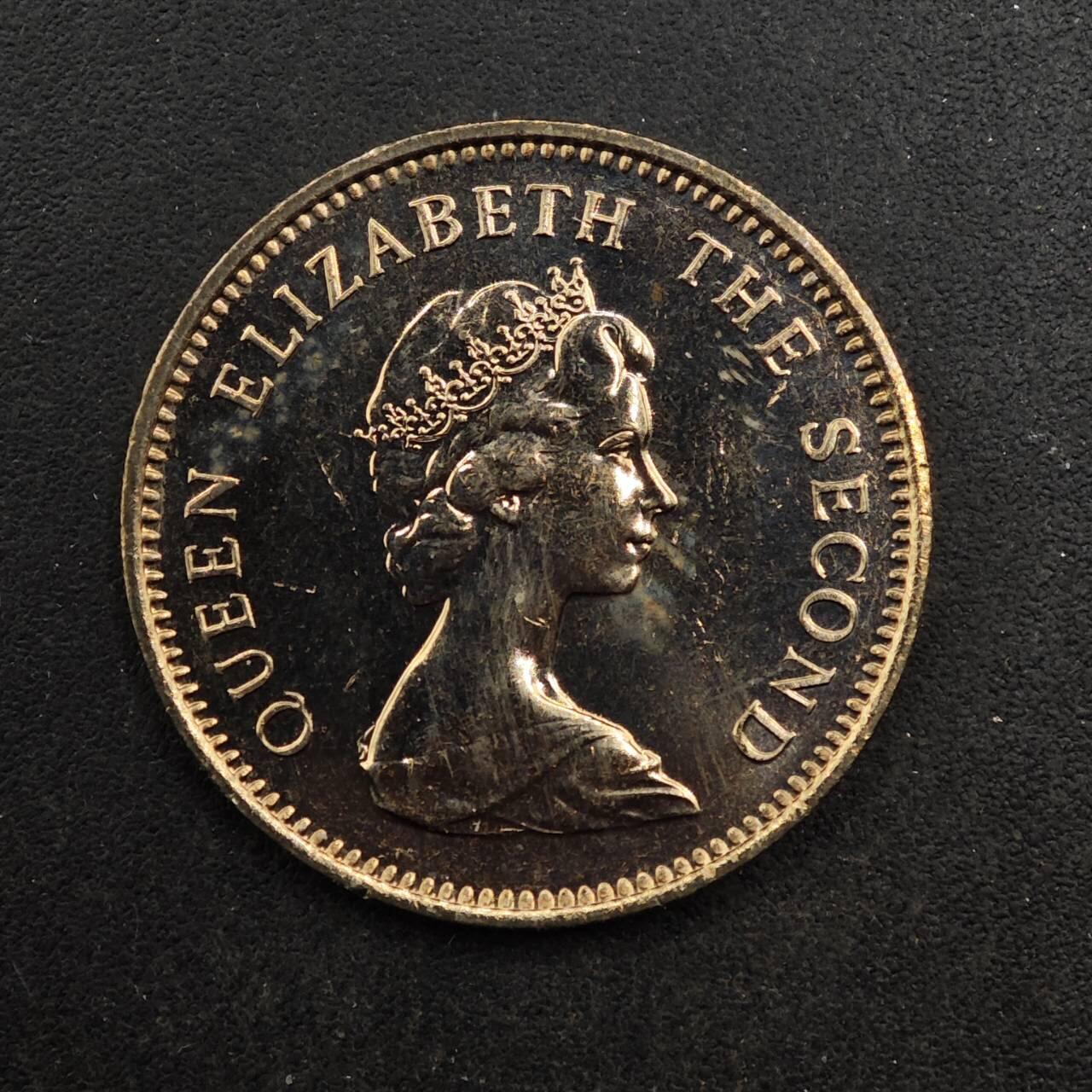 【淘币小摊】实时拍第八百七十六拍   散币场    每周一统一发货 福克兰群岛1985年海鸥5便士镍币