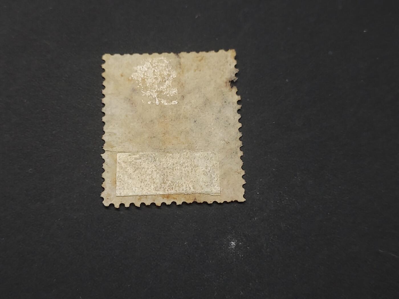 博彦收藏   3月11日 8点邮票专场 全场包邮 香港 维多利亚 48分 旧票一枚 有破损