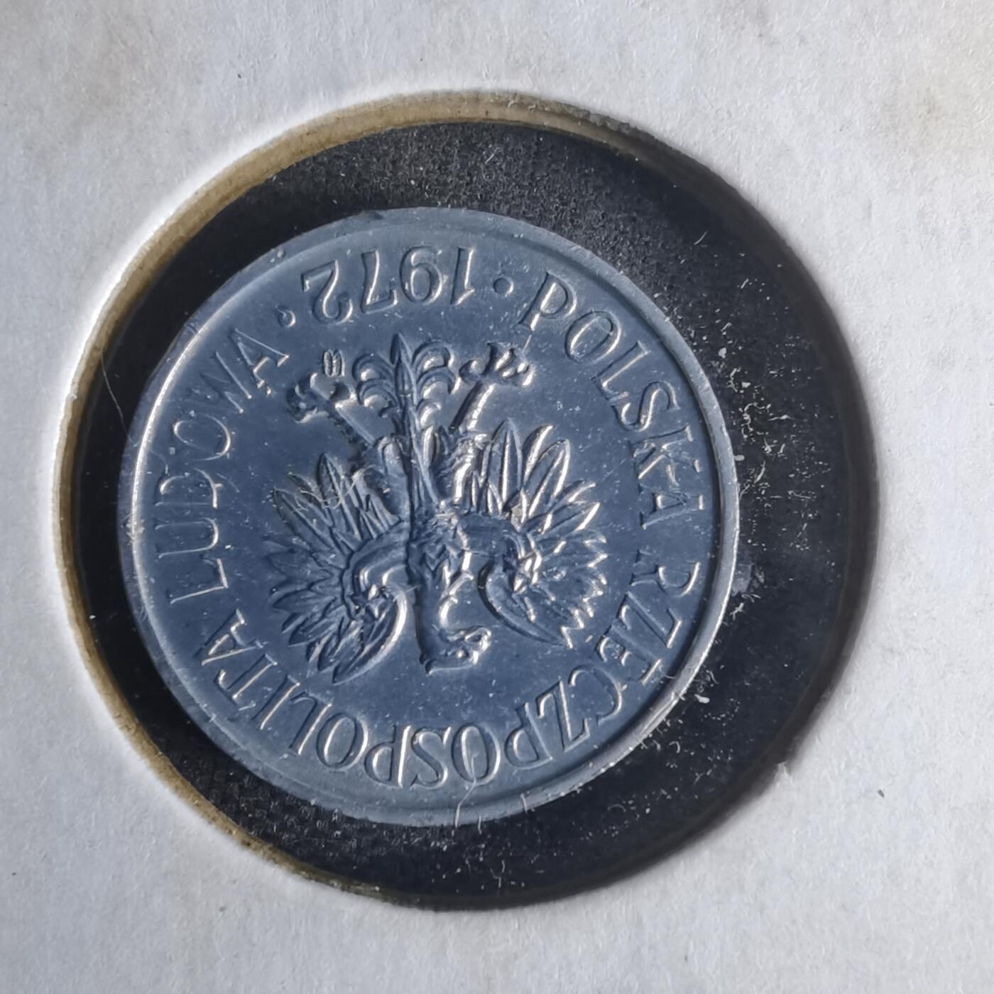 沼泽如烟--第1013场 波兰1972年5格罗申