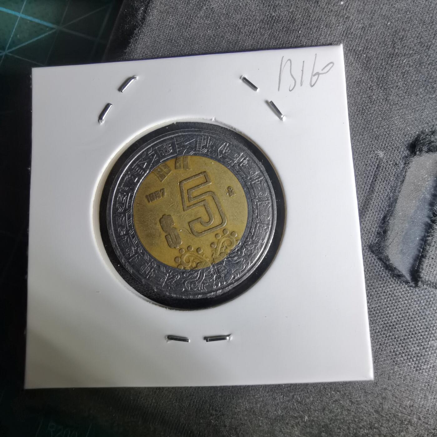 沼泽如烟--第1012场 墨西哥1997年5比索