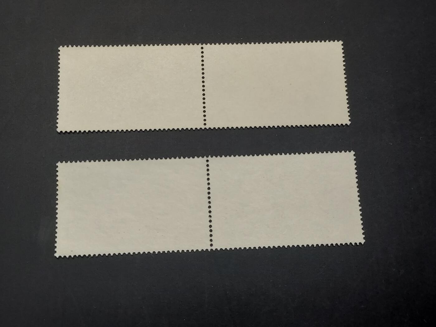 博彦收藏   3月11日 8点邮票专场 全场包邮 香港 马年新全双联 齿轻微黄 上品/近全品