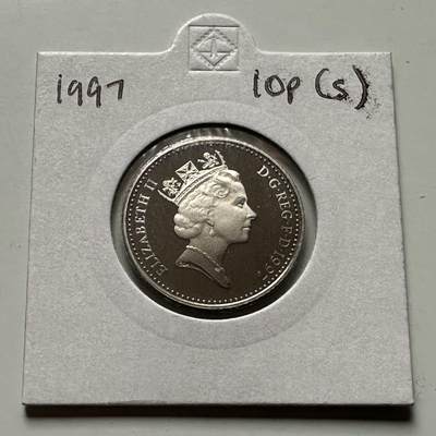 🌹外币初藏🌹🐯2026年第24场  每周二四六晚8️⃣点 接代拍 - 英国1997年10便士 精制币 a