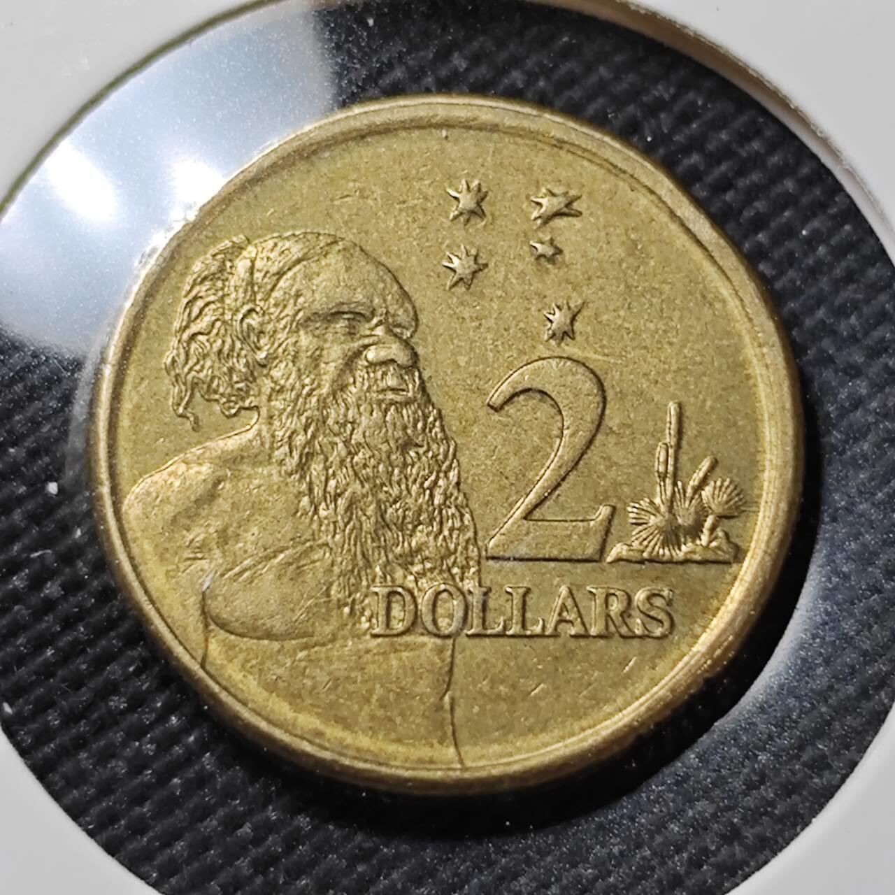 KK钱币收藏小铺   第401期 2月预留时间 周末发货  澳大利亚2元