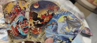 秋原瞳的小店第三十七期（春，荷尔蒙的气息扑鼻而来的季节） 卡游三国流芳传韵一组3张