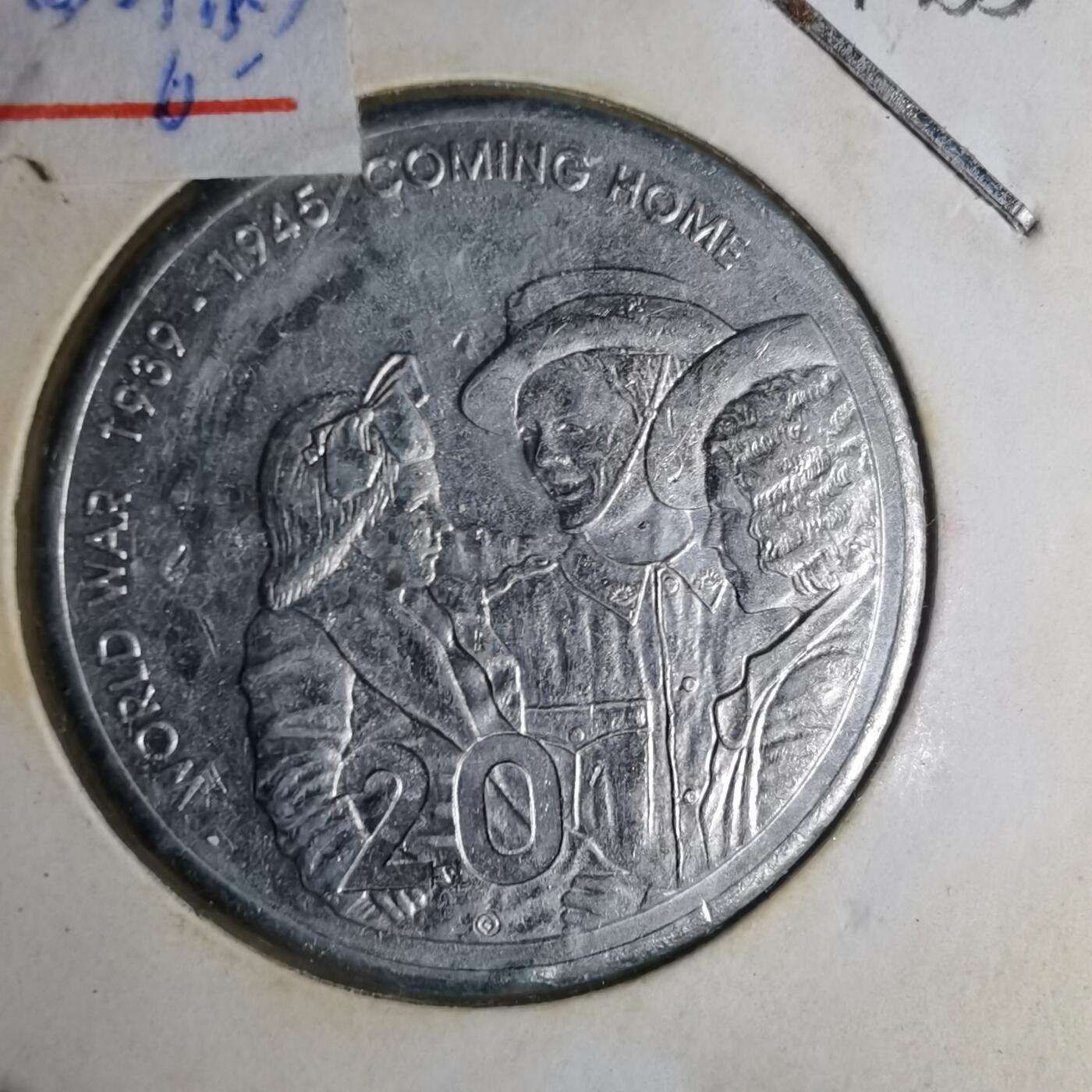 沼泽如烟--第1012场 澳大利亚2005年20分纪念币