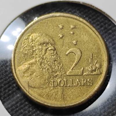 KK钱币收藏小铺   第401期 2月预留时间 周末发货 -  澳大利亚2元
