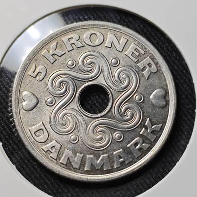 KK钱币收藏小铺   套币 批量/好品散币专场 2月预留时间 周末发货 -  2008丹麦5克朗