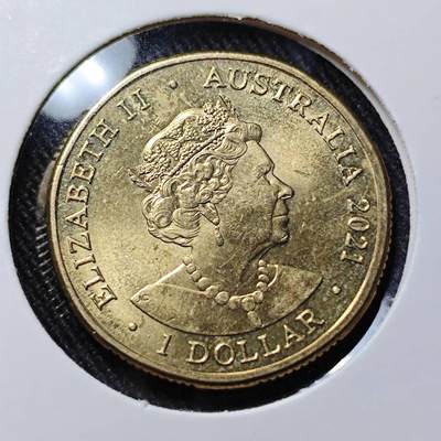 KK钱币收藏小铺   套币 批量/好品散币专场 2月预留时间 周末发货 -  2021澳大利亚1元彩色纪念币